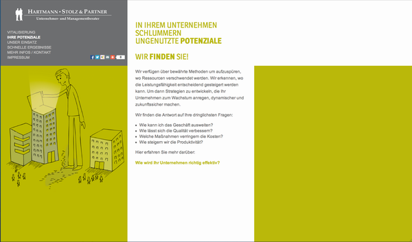 // Unternehmensberatung Webtext2