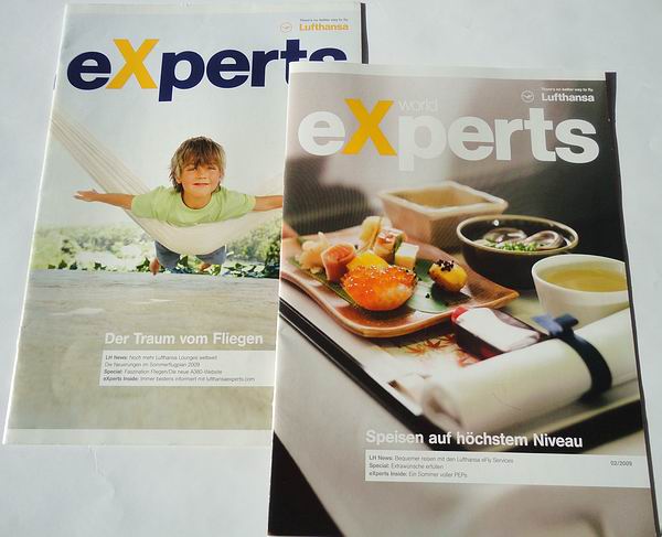 // Lufthansa Experts / Kundenzeitschrift für Reisebüros